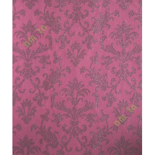 Maroon silver damask home decor wallpaper for walls